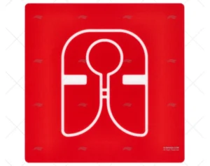 SEÑAL ZONA DE CHALECO IMNASA